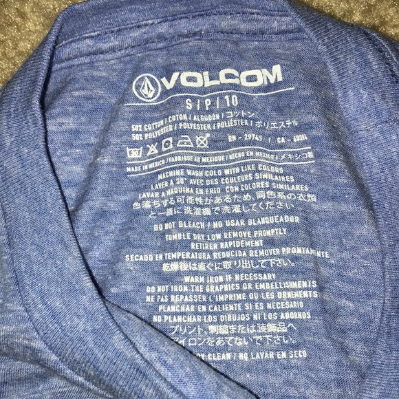 Blue Volcom tee - Picture 2 of 4
